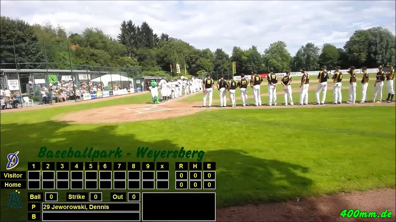Baseball Bundesliga Playoff 1/4-Finale Game #3 - Solingen vs Haar - 4:3