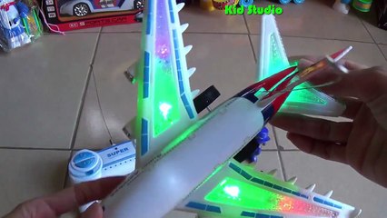Plane toy AeroBus - Máy bay đồ chơi trẻ em - самолет игрушки  飛行機のおもちゃ 비행기 장난감 Kid Studio