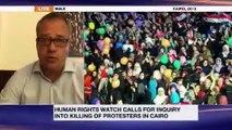 Toby Cadman speaking on Al Jazeera English about Rabaa Massacre and Al-Sisi visit to London