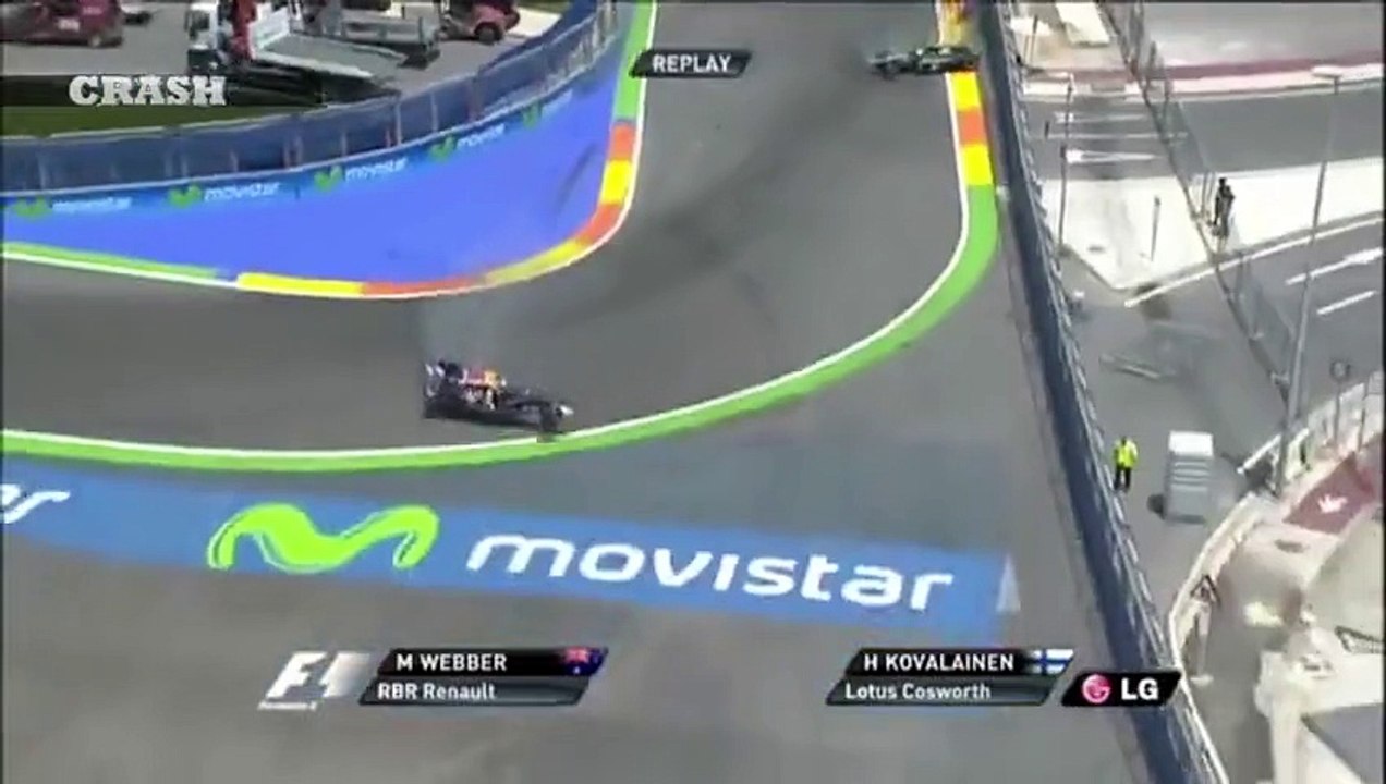 Les 15 plus gros CRASH en Formule 1 - compilation d'accidents violents!