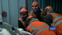 Railroad Crew Uses CANNON to Create an Avalanche - Railroad Alaska