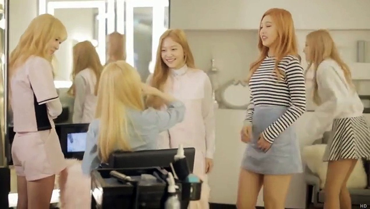 150313 아이스크림TV 를 준비하는 레드벨벳의 자세 KHJ