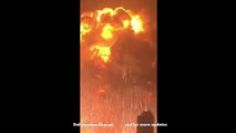 Massive Chinese Explosion Caught on Video at port of Tianjin