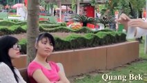 Thả Tiền Hôn Gái Cái Kết Cực Sock - Quang Bek | Kiss Cam mới nhất