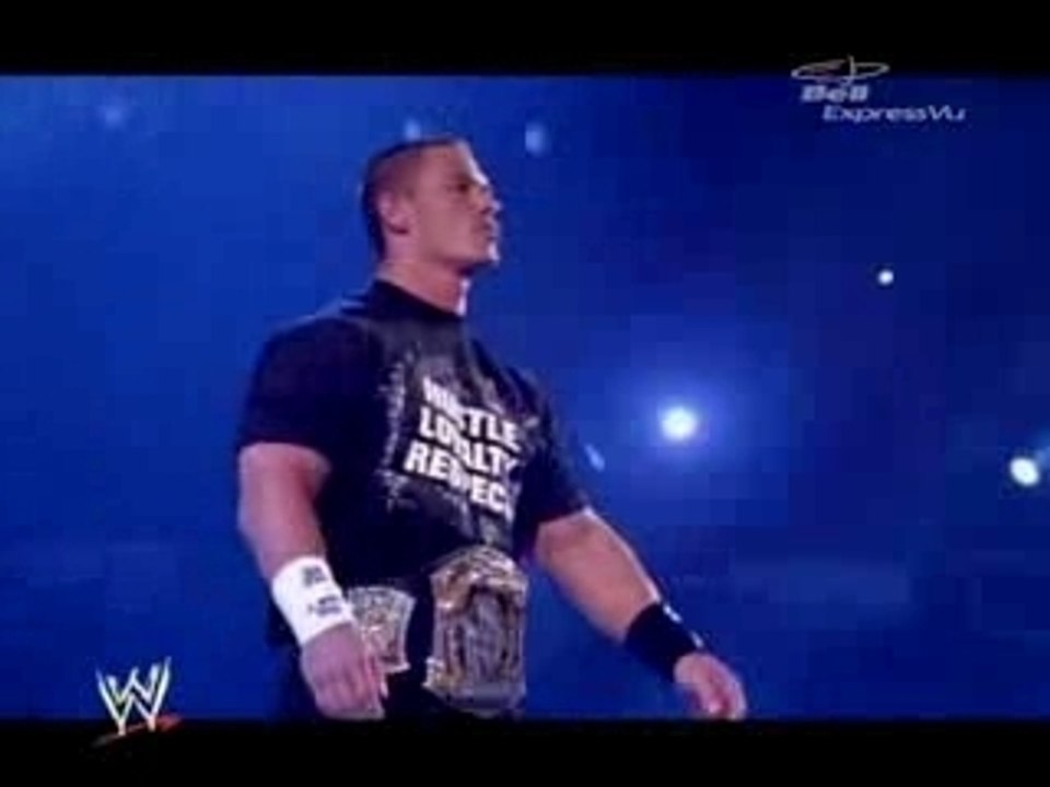 Shawn Michaels vs. John Cena Wrestlemani