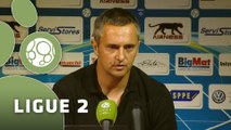 Conférence de presse AJ Auxerre - Stade Lavallois (2-3) : Jean-Luc VANNUCHI (AJA) - Denis ZANKO (LAVAL) - 2015/2016