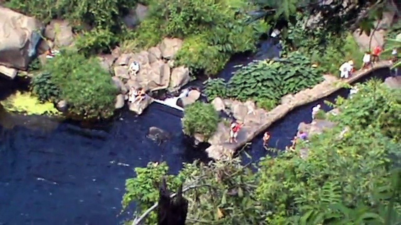 Les bassins de la ravine St Gilles.