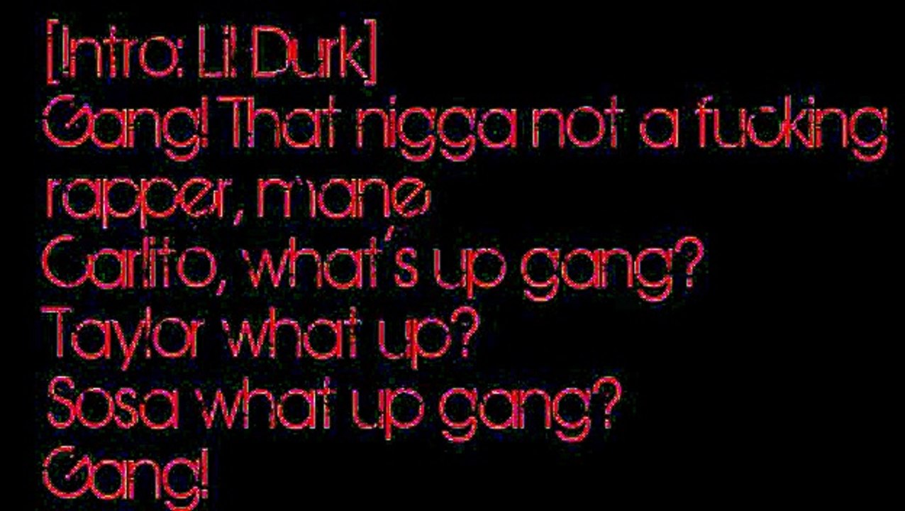 Chief keef-"young and reckless"ft. Lil durk(lyrics