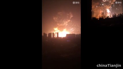 Explosion en tianjin china 2015