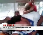 Woman thrashes alleged molester on Delhi bus