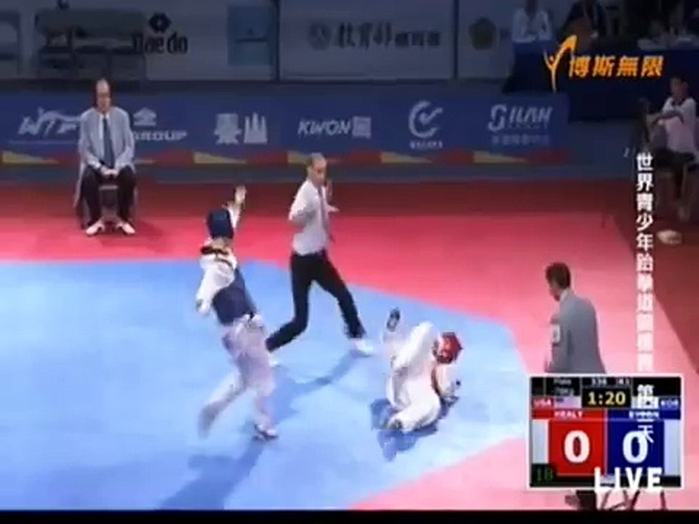 Korea v USA Knockout   Taekwondo News