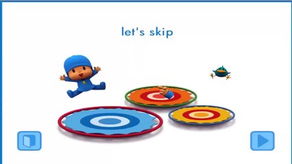 Pocoyo in the Trampoline Game Funny Jumping Full Episodes