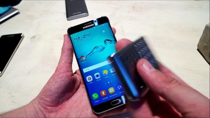 Samsung Galaxy S6 edge Plus Keyboard Cover deutsch (hands on)