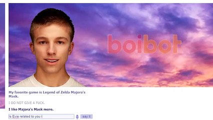 "EVIE'S BROTHER?!" - Boibot Cleverbot - (Funny Moments) The Gaming Lemon