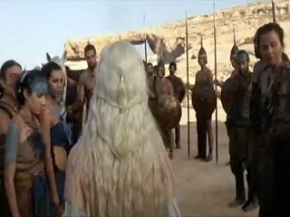 Dany and Drogo: White Blank Page