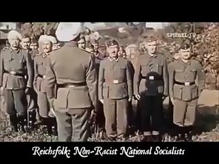 فيديوا نادر جدا المسلمون العرب المتطوعون و ألمان نازيين اسلموا يؤدون صلاة الجماعة