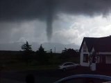 Tornado / Funnel on Achill Island, Ireland