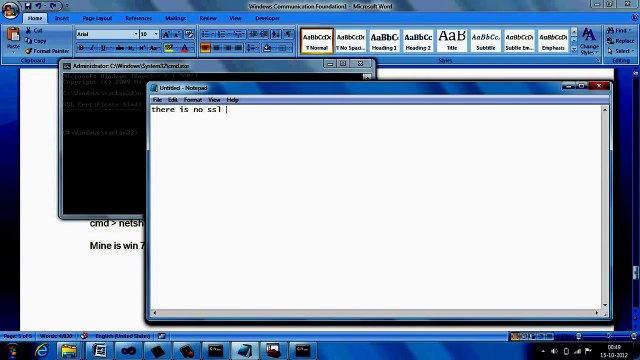 WCF Tutorial - HTTPS (TLS / SSL) setting for WCF application