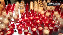 Grande procession dans le quartier du Panier, à Marseille