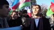 Protest action of Azeri youth against Euronews 3/4