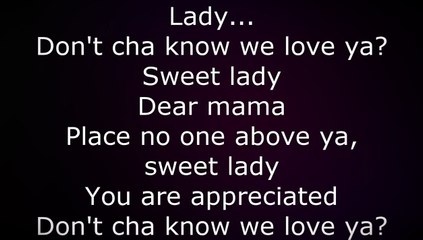 Tupac - Dear Mama (Lyrics)