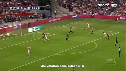 1-0 Arkadiusz Milik HD | Ajax Amsterdam v. Willem II. - 15.08.2015 HD