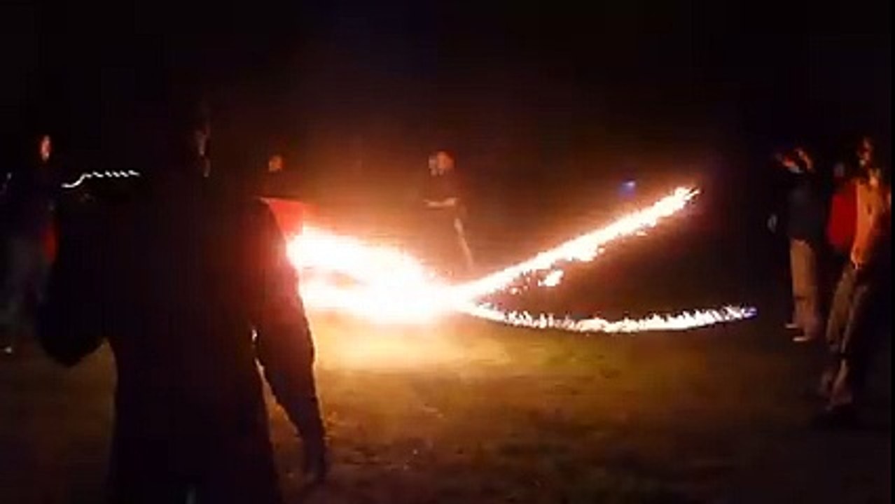 Double Dutch Fire Jump Rope