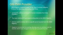 OAI-PMH Provider - Cool Tools in the Developers Toolbox