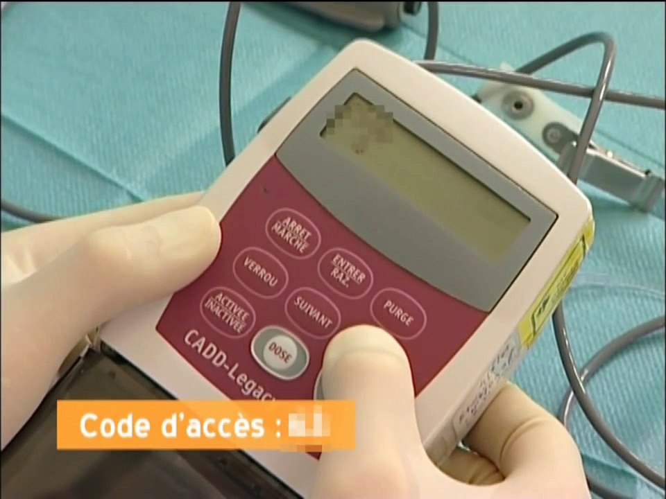 Utilisation d'une pompe PCA morphine pour le traitement de la douleur aiguë  - Mars 2014