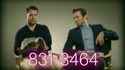 Henry Cavill and Armie Hammer Make the Phonebook Sound Sexy