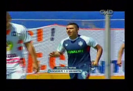 Ayacucho F.C. ganó 1-0 a San Martín por el Torneo Apertura