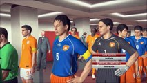 World Soccer Winning Eleven (PES 2014) - China vs. Holland (5-0) 中国 対 オランダ