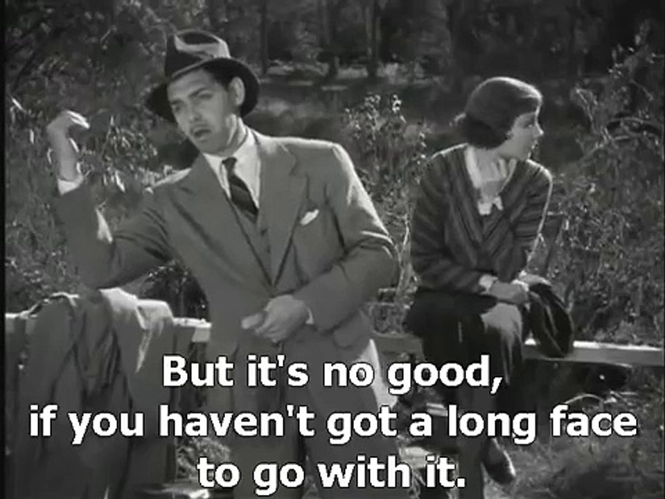 It Happened One Night 1934 Clark Gable Claudette Colbert