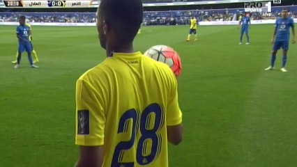 ماقدمه احمد عكاش في المباراه ( النصر و الهلال ) كاس السوبر