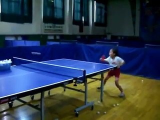 entrainement ping pong enfant 6 ans