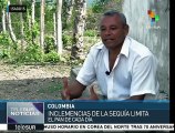 Colombia: zonas rurales de Sucre padecen falta de garantías sociales