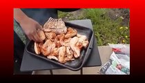 Chicken Hot Wings Recipe | Smoked & Fried Chicken Wings