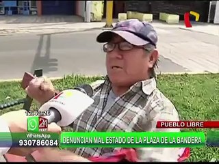 Denuncian que autoridades tienen abandonada histórica plaza La Bandera