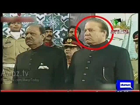 Comparison between COAS Raheel Sharif and PM Nawaz Sharif on 14th August