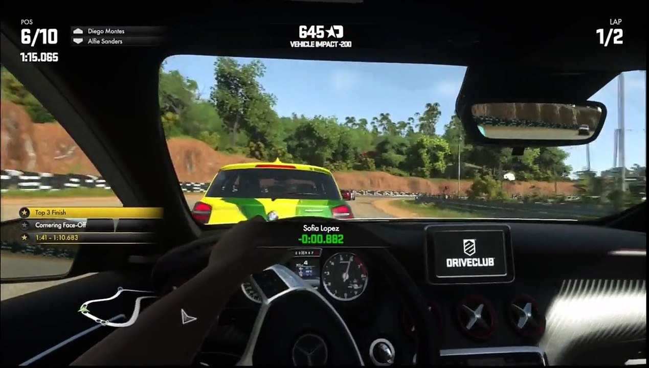 DRIVECLUB Mercedes-Benz A45 AMG Gameplay part 1 PlayStation 4 PS4 Sony