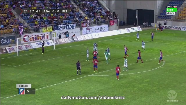 1-0 Giménez Amazing Goal HD Atletico Madrid v. Real Betis - Trofeo Carranza 15.08