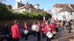 L'Harmonie de Montfort l'Amaury: roulement de tambour dans le défilé de l'Armistice