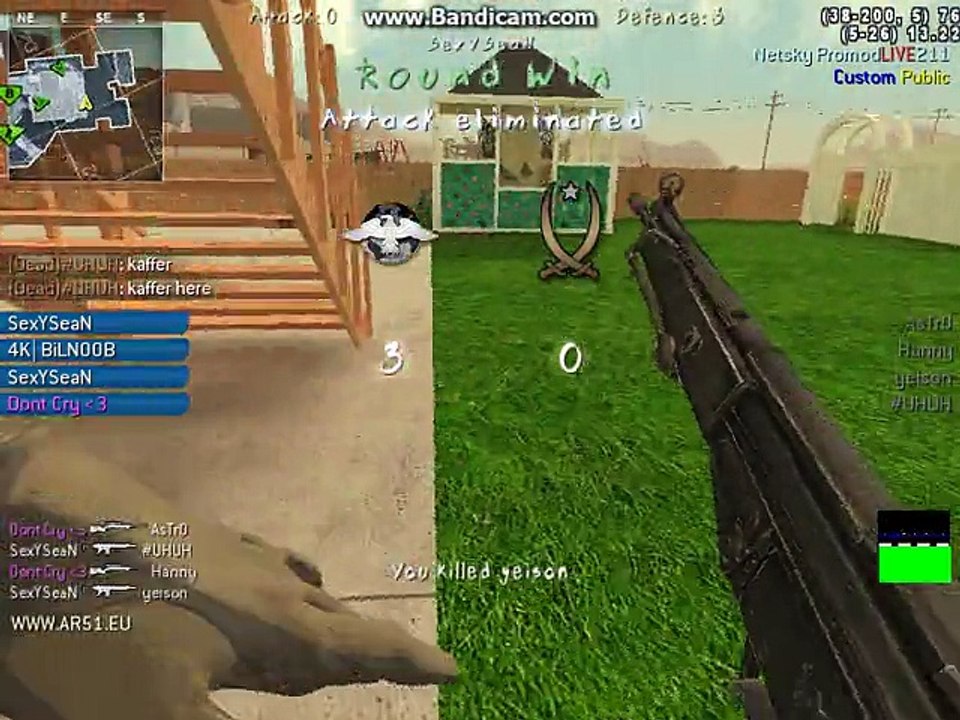 Pretending to be me and my friend and hacking on #9 Ban request from SeaN.