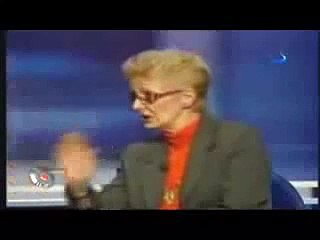 زوجة  رأفت الهجان مع وائل الابراشى فى برنامج الحقيقة ج 2
