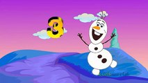 Frozen Olaf Cartoon Finger Family Rhymes | Frozen Songs Finger Family Children Nursery Rhymes
