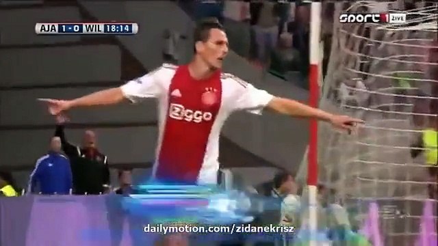 Ajax 3-0 Willem II | All Goals & Full Highlights. Eredivisie 15_08_2015