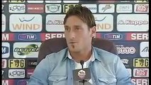 Divertente Conferenza stampa Francesco Totti
