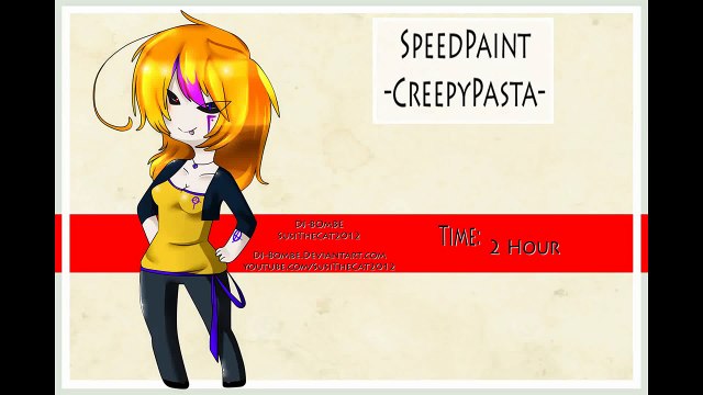 Speedpaint- Creepypasta- Why are you looking? (Ben and Benny