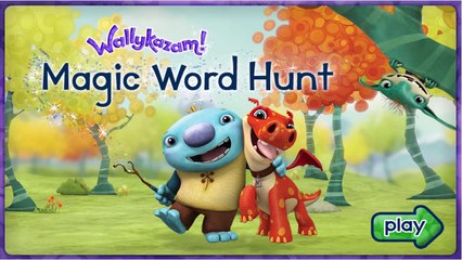 Nick jr Wallykazam Wally Magic Word Hunt Cartoon Animation Game Play Walkthrough