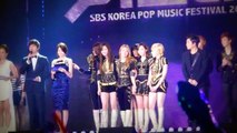 [HD] [SNSD Dorky Moments] 111229 SNSD Gayo Daejun Ending Cute  and Dorky Moments (Fancam)
